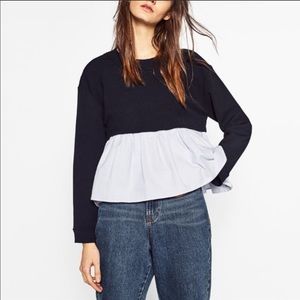 Zara Peplum Sweater